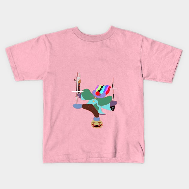 Clown prinny Kids T-Shirt by Prinny_Dood_emporium